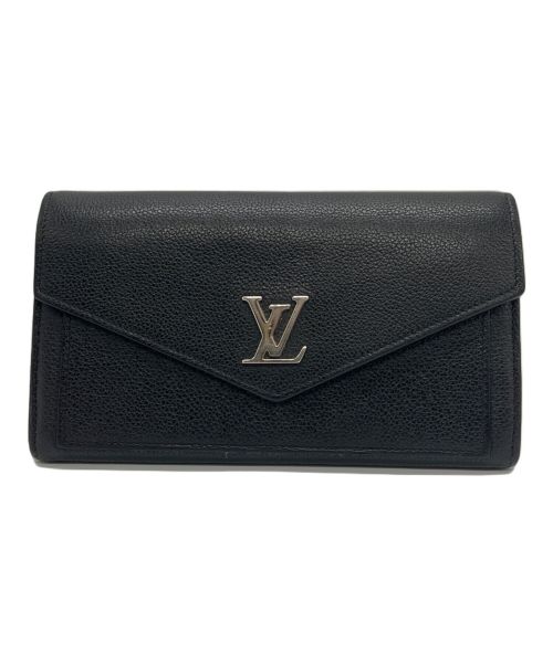 LOUIS VUITTON（ルイ ヴィトン）LOUIS VUITTON (ルイ ヴィトン) ポルトフォイユ・マイロックミー ブラックの古着・服飾アイテム