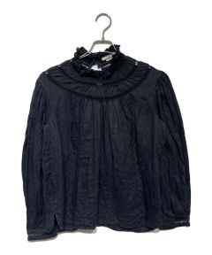 中古・古着通販】ISABEL MARANT (イザベルマラン) ハイネックブラウス ネイビー サイズ:36｜ブランド・古着通販  トレファク公式【TREFAC FASHION】スマホサイト