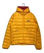 Patagoniaパタゴニア）の古着「Down Sweater Pullover Hoody」｜オレンジ