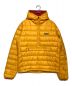 Patagonia（パタゴニア）の古着「Down Sweater Pullover Hoody」｜オレンジ