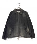 anachronormアナクロノーム）の古着「DENIM COACH JACKET」｜ブラック