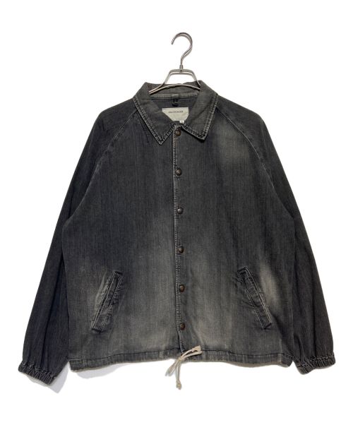 anachronorm（アナクロノーム）anachronorm (アナクロノーム) DENIM COACH JACKET ブラック サイズ:36の古着・服飾アイテム