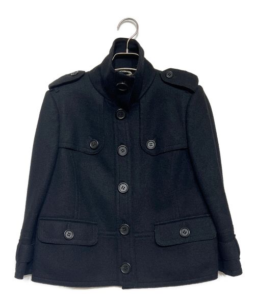 BURBERRY LONDON（バーバリーロンドン）BURBERRY LONDON (バーバリーロンドン) ショートコート ブラック サイズ:38の古着・服飾アイテム