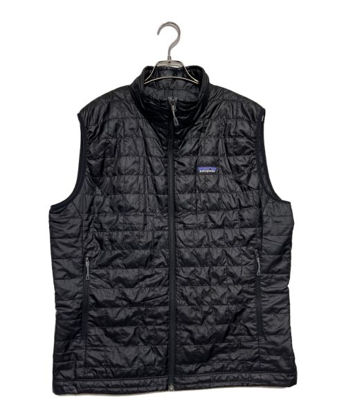 Patagonia（パタゴニア）Patagonia (パタゴニア) Men's Nano Puff Vest ブラック サイズ:Lの古着・服飾アイテム