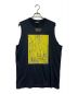 RAF SIMONS（ラフシモンズ）の古着「Sleeveless oversized T-shitrt Il me faut tout」｜ブラック