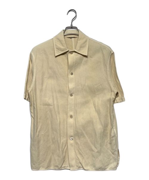 AURALEE（オーラリー）AURALEE (オーラリー) WASH DUCK CANVAS SLEEVE SHIRTS ベージュ サイズ:1の古着・服飾アイテム