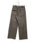 SUGARHILL (シュガーヒル) Herringbone Wide Trousers ブラウン サイズ:30：25000円