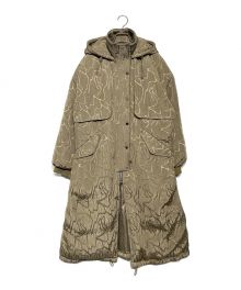 TODAYFUL（トゥデイフル）の古着「Jacquard Down Coat」｜グリーン