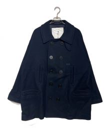 FREAK'S STORE×NAUTICA（フリークスストア×ノーティカ）の古着「+A.H/PEA COAT」｜ネイビー