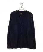 Needles×FOREMOSTニードルズ×フォアモースト/フォアモスト）の古着「Foremost別注 MOHAIR CARDIGAN EXCLUSIVE」｜ブラック