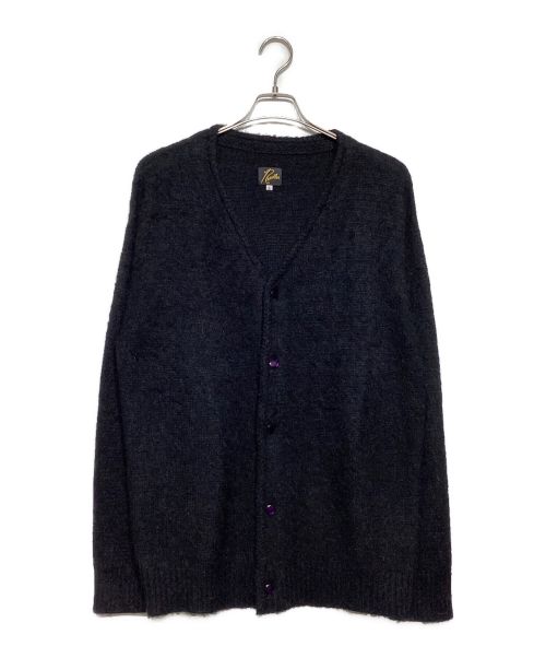 Needles（ニードルズ）Needles (ニードルズ) FOREMOST (フォアモースト/フォアモスト) Foremost別注 MOHAIR CARDIGAN EXCLUSIVE ブラック サイズ:Lの古着・服飾アイテム