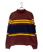 BROWN by 2-tacsブラウンバイツータックス）の古着「21AW Heavy weight border jersey」｜ブラウン