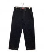 SUPREMEシュプリーム）の古着「24FW Chino Pant Overdyed Labels」｜ブラック