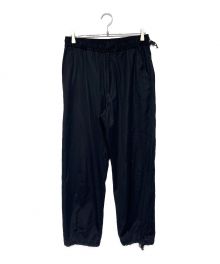 AKAD（AKAD）の古着「NYLON DRAWSTRING EASY PANTS」｜ブラック