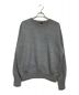 BATONER（バトナ―）の古着「FLEECE WOOL BACKLOOP CREW NECK」｜グレー