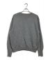 BATONER (バトナ―) FLEECE WOOL BACKLOOP CREW NECK グレー サイズ:2：12000円