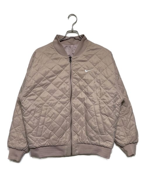 NIKE（ナイキ）NIKE (ナイキ) Women's Sportswear Varsity Bomber Jacket ピンク サイズ:LLの古着・服飾アイテム