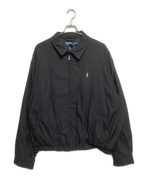 POLO RALPH LAUREN（ポロ・ラルフローレン）POLO RALPH LAUREN (ポロ・ラルフローレン) スイングトップ ブラック サイズ:XXLの古着・服飾アイテム