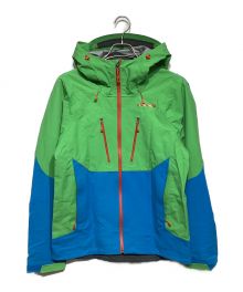 Patagonia（パタゴニア）の古着「mixed guide hoody」｜グリーン×ブルー