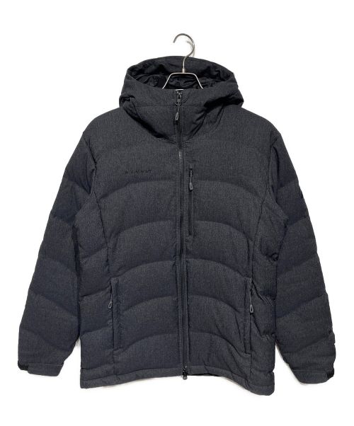 MAMMUT（マムート）MAMMUT (マムート) SERAC HOODY MELANGE DOWN JACKET ブラック サイズ:Mの古着・服飾アイテム