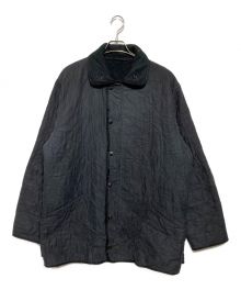 Barbour（バブアー）の古着「ロングキルティングジャケット」｜ブラック