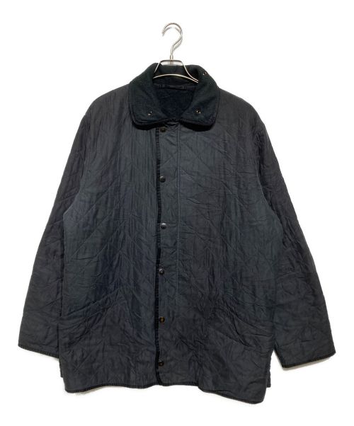 Barbour（バブアー）Barbour (バブアー) ロングキルティングジャケット ブラック サイズ:XLの古着・服飾アイテム