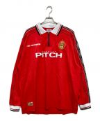 UMBRO×OVER THE PITCHアンブロ×）の古着「100TH ANNIVERSARY HOMAGE FOOTBALL JERSEY」｜レッド