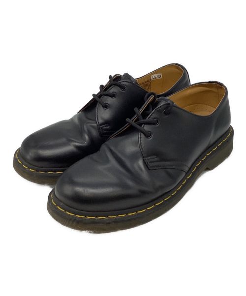 Dr.Martens（ドクターマーチン）Dr.Martens (ドクターマーチン) 3ホールシューズ ブラック サイズ:UK8の古着・服飾アイテム