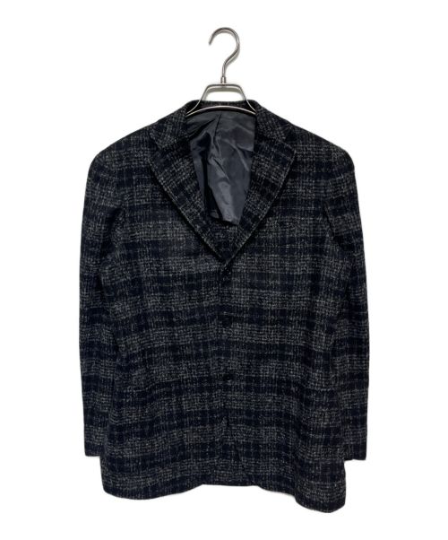 RING JACKET（リングジャケット）RING JACKET (リングジャケット) guji (グジ) テーラードジャケット ブラック サイズ:46の古着・服飾アイテム