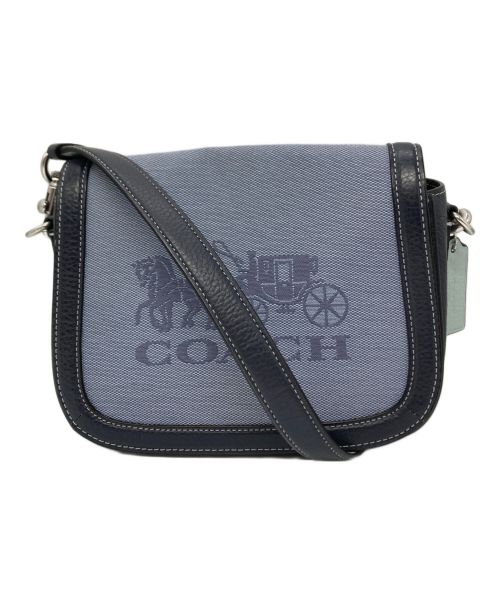 COACH（コーチ）COACH (コーチ) ショルダーバッグ ネイビーの古着・服飾アイテム