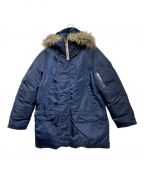 nanamicaナナミカ）の古着「Harbor Down Coat（ハーバー ダウン コート)」｜ネイビー