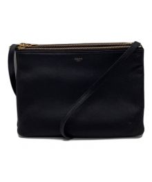 CELINE（セリーヌ）の古着「ショルダーバッグ（トリオ ラージ）」｜ブラック