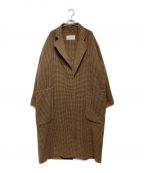 TODAYFULトゥデイフル）の古着「Over Check Coat(オーバー チェック コート)」｜ブラウン