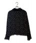 tricot COMME des GARCONS (トリココムデギャルソン) 花柄丸襟ブラウス ブラック サイズ:M：14000円