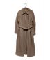 Ameri（アメリ）の古着「UND FRONT GATHER OPEN SLEEVE COAT」｜ベージュ