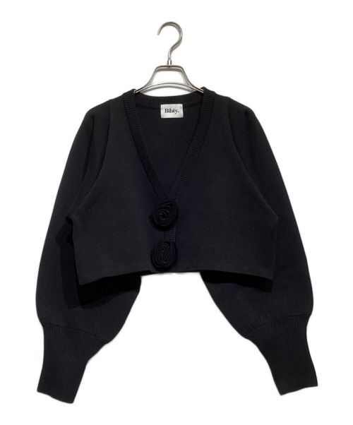 Bibiy.（ビビィ）Bibiy. (ビビィ) STEPHANIE CARDIGAN BLACK ブラック サイズ:FREEの古着・服飾アイテム