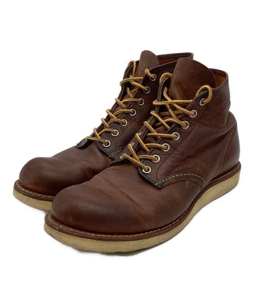 RED WING（レッドウィング）RED WING (レッドウィング) 6-inch Classic Round ブラウン サイズ:8 1/2の古着・服飾アイテム