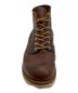 中古・古着 RED WING (レッドウィング) 6-inch Classic Round ブラウン サイズ:8 1/2：12000円