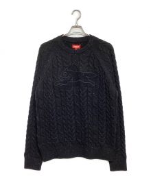 ICE CREAM（アイスクリーム）の古着「Sprinkles Cable Knit Sweater」｜ブラック