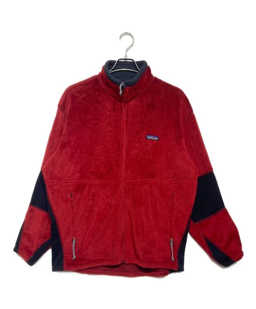 Patagonia（パタゴニア）Patagonia (パタゴニア) R2 フリースジャケット レッド サイズ:Lの古着・服飾アイテム