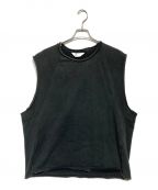 ANCELLMアンセルム）の古着「SLEEVELESS AGING T-SHIRT」｜グレー