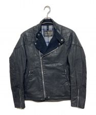 ADDICT CLOTHES ACVM (アディクトクローズ) Waxed Resistance Jacket ブラック サイズ:40