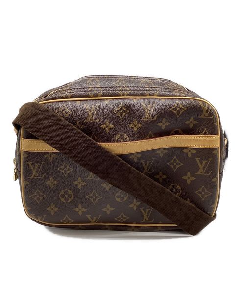 LOUIS VUITTON（ルイ ヴィトン）LOUIS VUITTON (ルイ ヴィトン) リポーターPM ショルダーバッグ ブラウンの古着・服飾アイテム