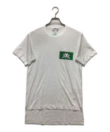 COMME des GARCONS SHIRT（コムデギャルソンシャツ）の古着「cotton Jersey plain 165gr with "Invader"digital print Tシャツ」｜ホワイト