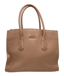 FURLA（フルラ）の古着「レザートートバッグ」｜ベージュ