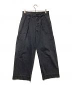 A.PRESSEアプレッセ）の古着「USAF Hemmed Bottoms Pants」｜ブラック