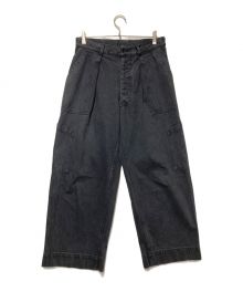 A.PRESSE（アプレッセ）の古着「USAF Hemmed Bottoms Pants」｜ブラック