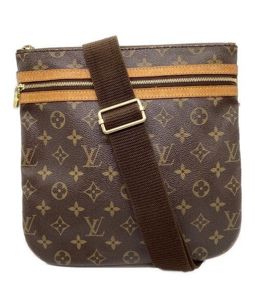 LOUIS VUITTON（ルイ ヴィトン）LOUIS VUITTON (ルイ ヴィトン) ポシェット・ボスフォール モノグラム ショルダーバッグ ブラウンの古着・服飾アイテム