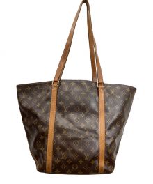 LOUIS VUITTON（ルイ ヴィトン）の古着「サック・ショッピング トートバッグ」｜ブラウン