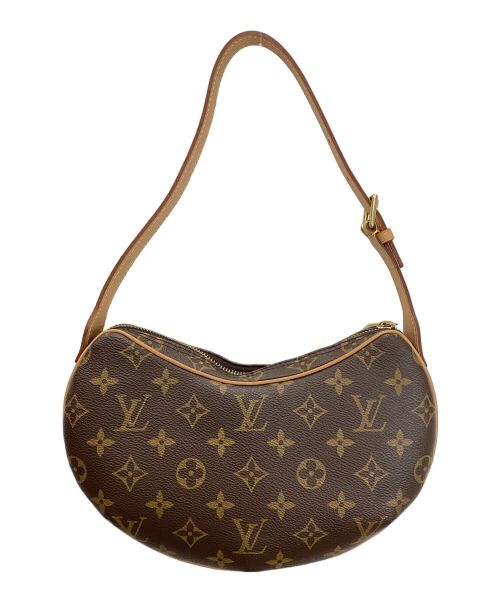 LOUIS VUITTON（ルイ ヴィトン）LOUIS VUITTON (ルイ ヴィトン) ポシェットクロワッサン ショルダーバッグ ブラウンの古着・服飾アイテム